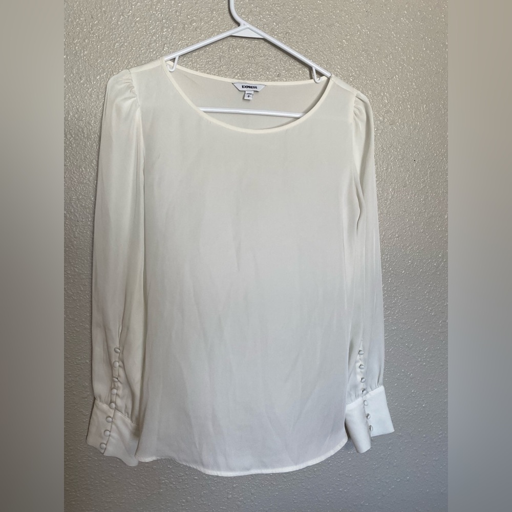 Cream Express Blouse
